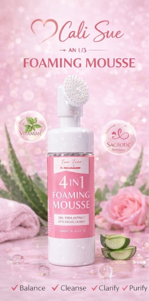 Cali Sue Signature Prevent & Glow Foaming Mousse Cleanser