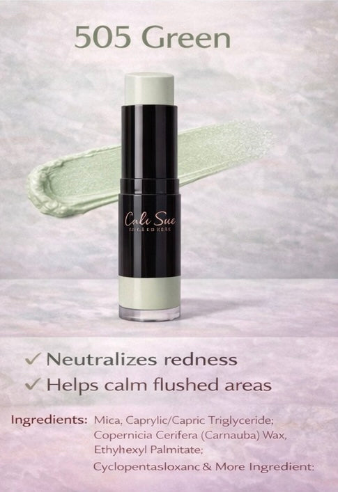 Cali Sue Brightening & Color Correcting Beauty Stix- Green