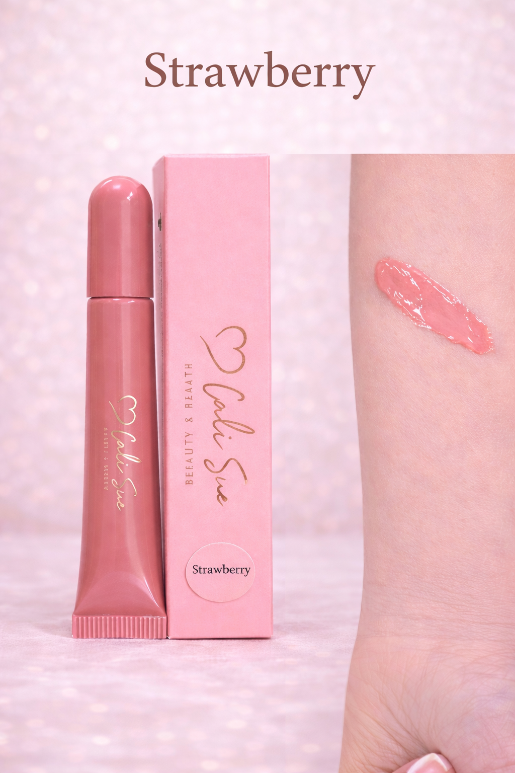 Cali Sue Signature Lip Peptide-Strawberry