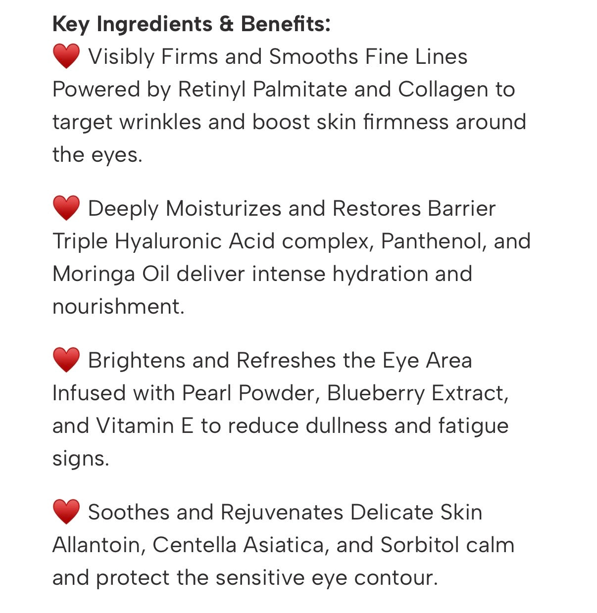 Signature Repair Eye Cream